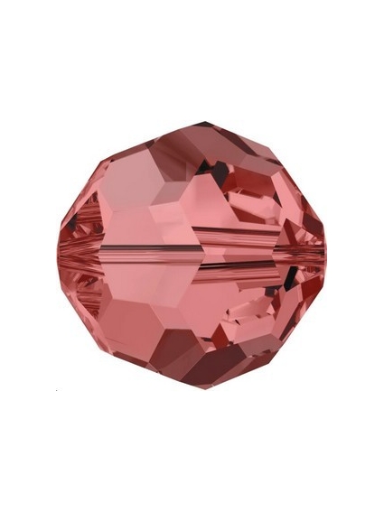 ronde 8mm padparadcha  Perles rondes facettes 8mm Swarovski (5000)- 1 2
