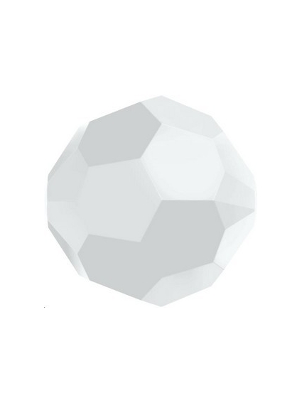 ronde 8mm white alabaster  Perles rondes facettes 8mm Swarovski (5000)- 1 2
