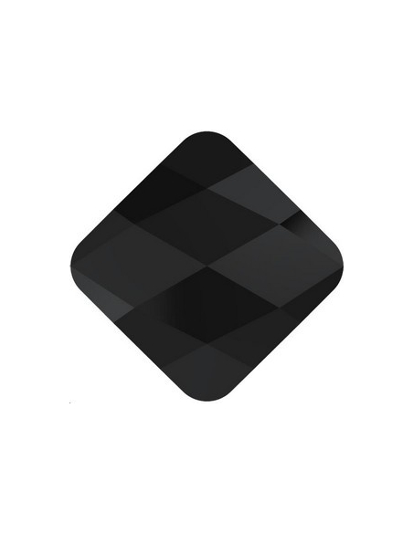  mini rhombus bead 6x6mm jet  Mini rhombus beads (5054)- 2