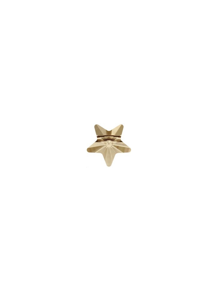 star bead12mm  cr gold shadow  Star beads Swarovski (5714)- 4