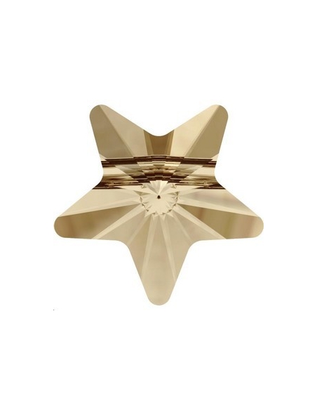 star bead12mm  cr gold shadow  Star beads Swarovski (5714)- 5