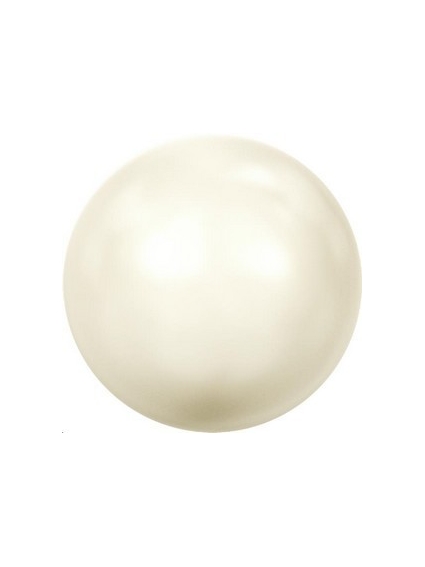 Nacre 12mm gros trou cream ros  Perles nacrées 12mm trou large - 1 2