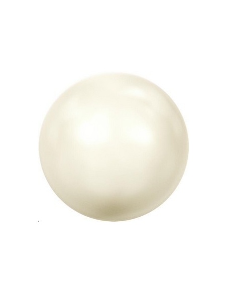 Nacre 12mm gros trou cream ros  Perles nacrées 12mm trou large - 2
