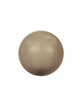 Nacre 14mm gros trou bronze Perles nacrées 14mm trou large- 1