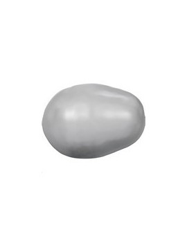 Nacre poire 11x8mm Light grey Perles poire nacrées Swarovski (5821)- 1