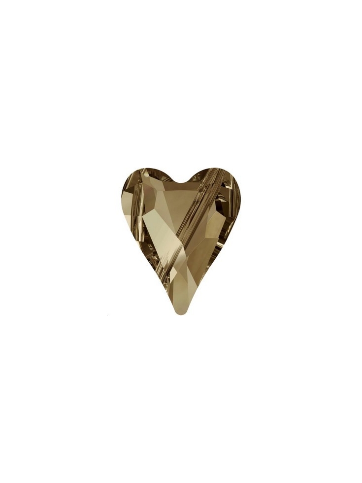 Wild heart bead 12mm   Wild heart beads Swarovski (5743)- 5