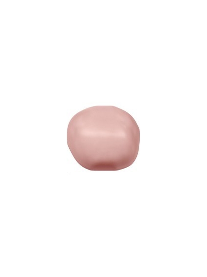 Baroque nacre 10mm Pink Coral  Perles nacrées baroque Swarovski (5058)- 1