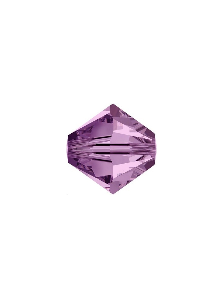 Toupie 8MM Light amethyst  Toupies 8mm Swarovski (5328/5301)- 2