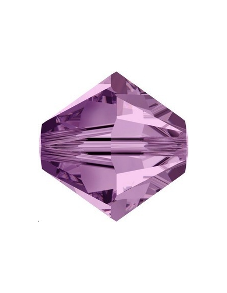 Toupie 8MM Light amethyst  Toupies 8mm Swarovski (5328/5301)- 2