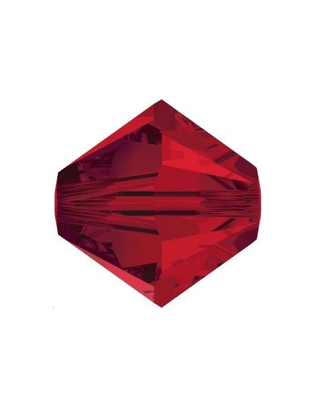 Toupie 8MM light siam  Toupies 8mm Swarovski (5328/5301)- 2 Toupie 8MM light siam  Toupies 8mm Swarovski (5328/5301)- 2