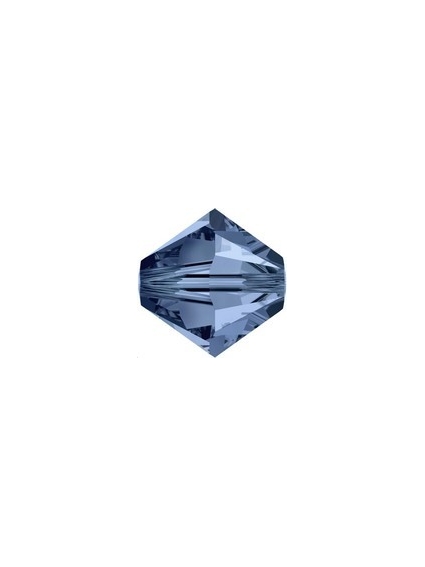Toupie 8MM Montana  Toupies 8mm Swarovski (5328/5301)- 1