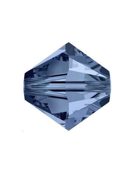 Toupie 8MM Montana  Toupies 8mm Swarovski (5328/5301)- 2