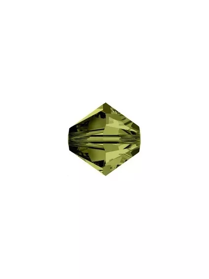 Toupie 8MM Olivine  Toupies 8mm Swarovski (5328/5301)- 1