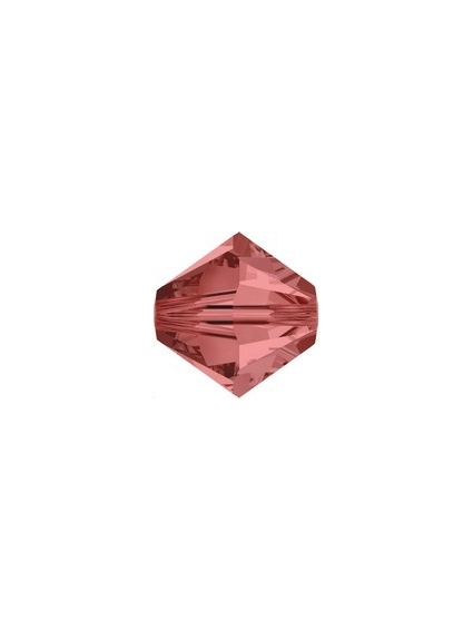 Toupie 8MM Padparadscha  Toupies 8mm Swarovski (5328/5301)- 1