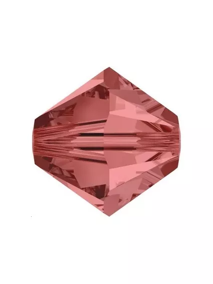 Toupie 8MM Padparadscha  Toupies 8mm Swarovski (5328/5301)- 1 2