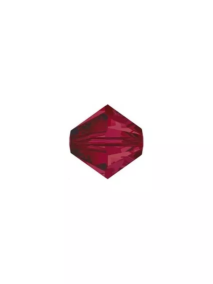 Toupie 8MM Ruby  Toupies 8mm Swarovski (5328/5301)- 1
