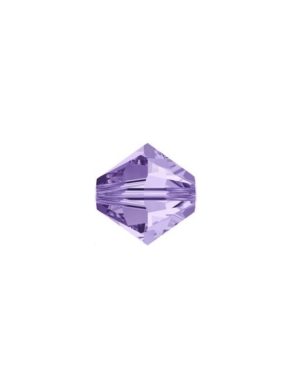 Toupie 8MM Tanzanite  Toupies 8mm Swarovski (5328/5301)- 1