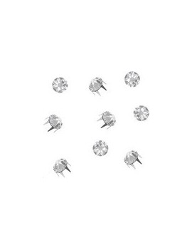 rose pins 4,5mm crystal Rose pins (5330)- 1