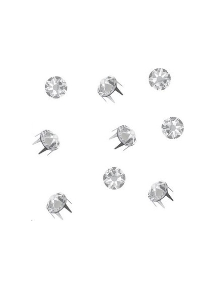 rose pins 4,5mm crystal  Rose pins (5330)- 1 2
