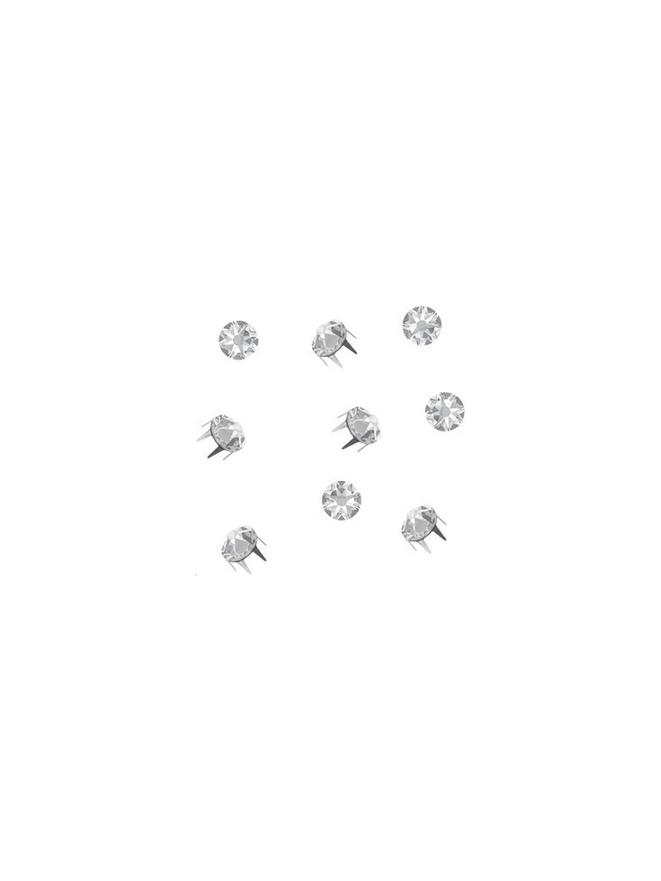 rose pins 4,5mm crystal  Rose pins (5330)- 2