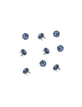 rose pins 4,5mm denim blue Rose pins (5330)- 1