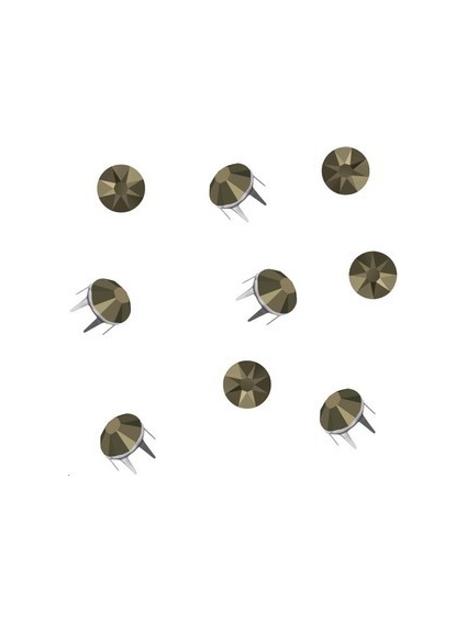 rose pins 4,5mm met light gold  Rose pins (5330)- 1 2