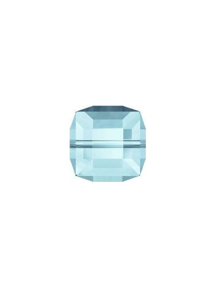 Cube 4MM Aquamarine ABB  Cubes 4mm Swarovski - 1