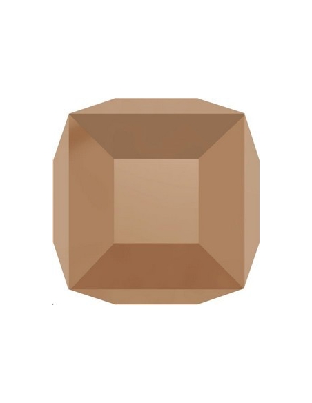 Cube 6mm Crystal rose Gold  Cubes 6mm Swarovski- 2