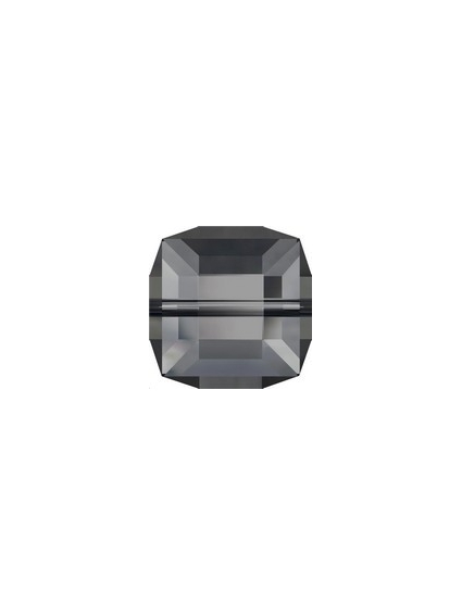 Cube 6MM crystal silver night  Cubes 6mm Swarovski- 1
