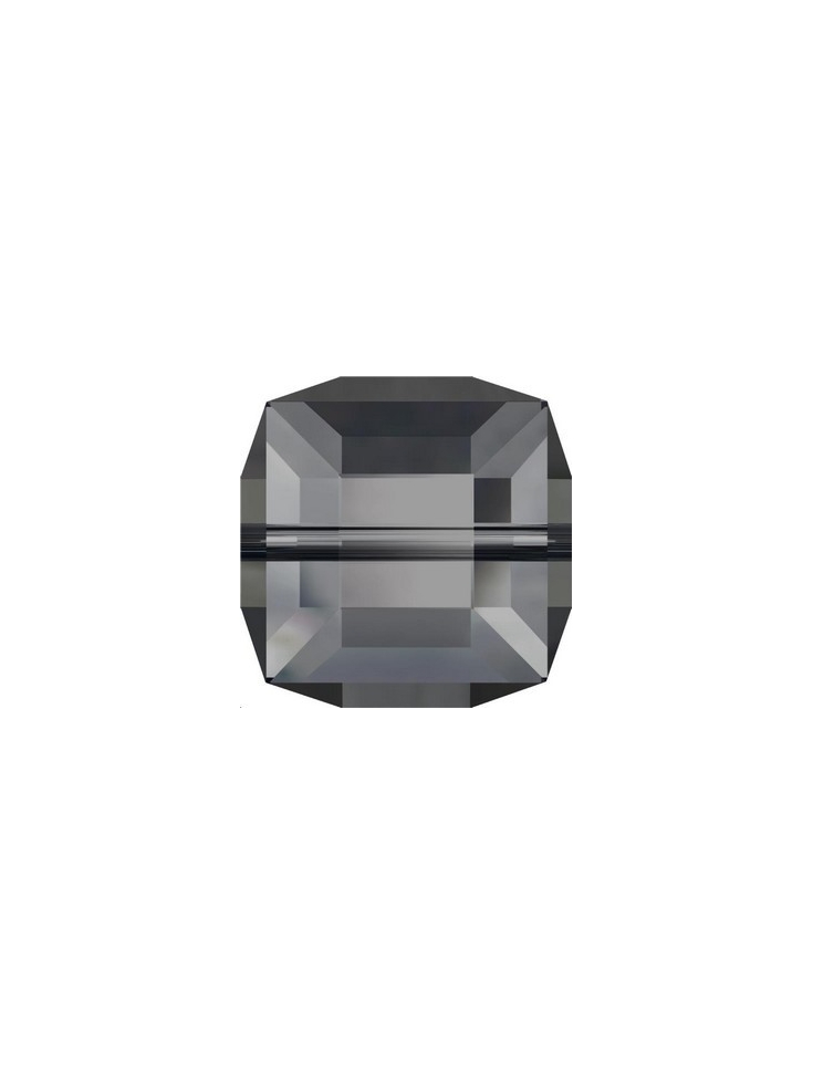 Cube 6MM crystal silver night  Cubes 6mm Swarovski- 2