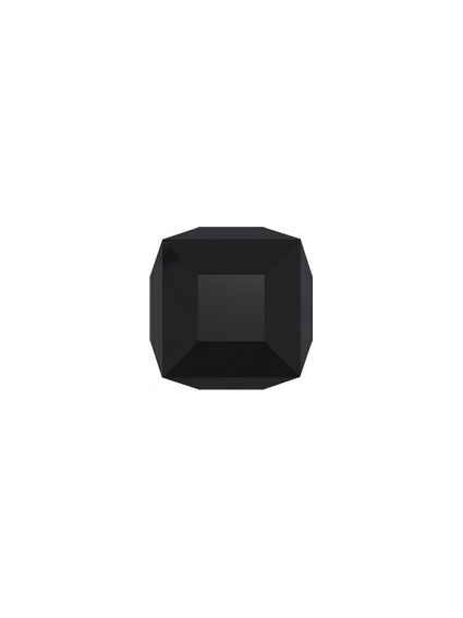 Cube 8MM Jet  Perles rondes facettes 8mm Swarovski (5000)- 1