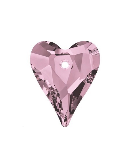 Pendentif wild heart 12mm cr ant pi  Pendentifs Wild Heart (6240)- 2 Pendentif wild heart 12mm cr ant pi  Pendentifs Wild Heart (6240)- 2