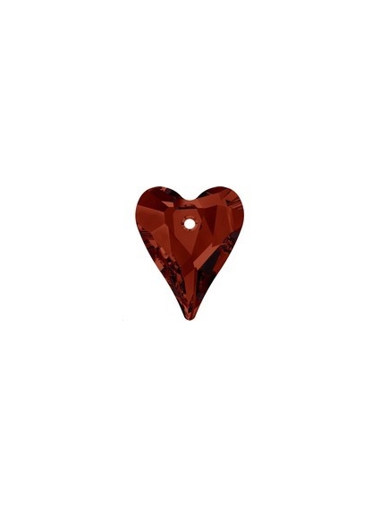 Pendentif wild heart 12mm cr red ma  Pendentifs Wild Heart (6240)- 1