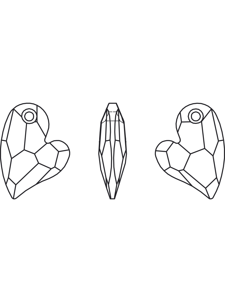 pendentif designer edition dev  Pendentifs coeur Designer Edition- 3