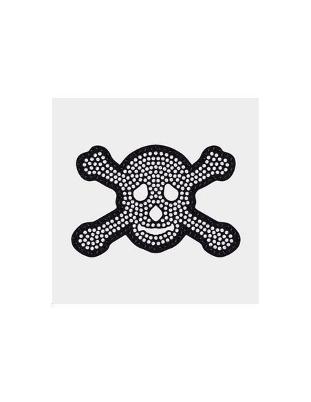 crystaltex tête de mort  Crystal fabric, Crytal-it & Crystaltex- 2 crystaltex tête de mort  Crystal fabric, Crytal-it & Crystaltex- 2