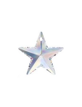 Pendentif étoile 40mm crystal AB Pendentifs étoile (6714)- 1