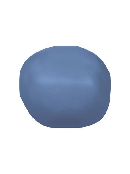 NACRE BAROQUE 6mm LAPIS  Perles nacrées baroque Swarovski (5058)- 1 2