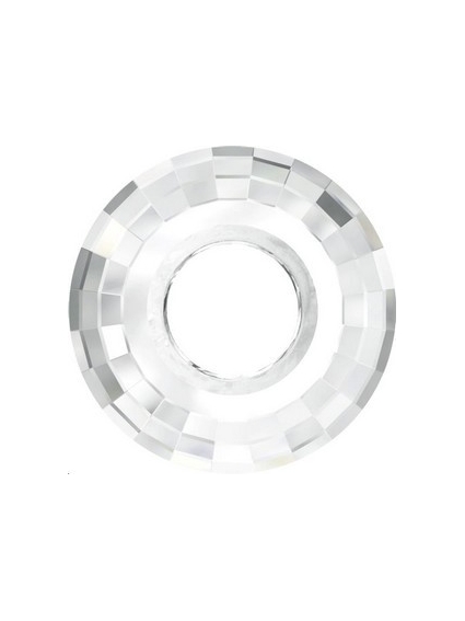 Pendentif disque 25mm crystal  Pendentifs disque Swarovski (6039)- 1 2
