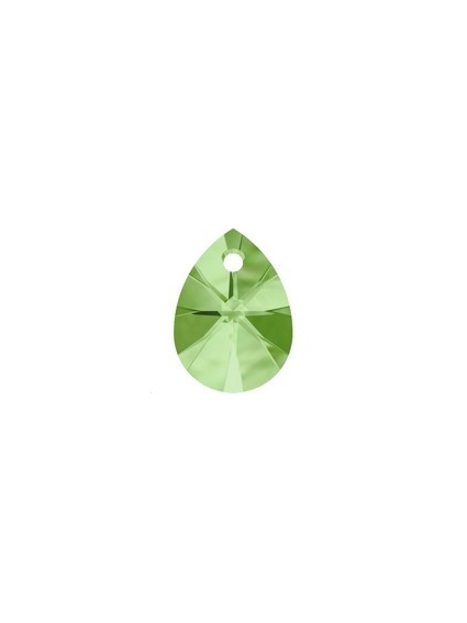 mini pear pendant 12mm peridot  Mini pear pendants (6128)- 1