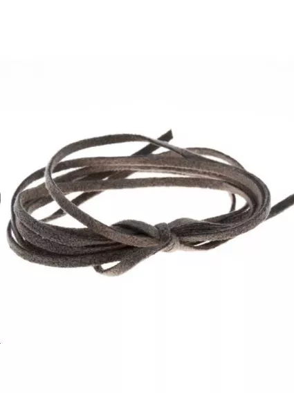 Suédine 2mm taupe  Suédine 2mm- 1