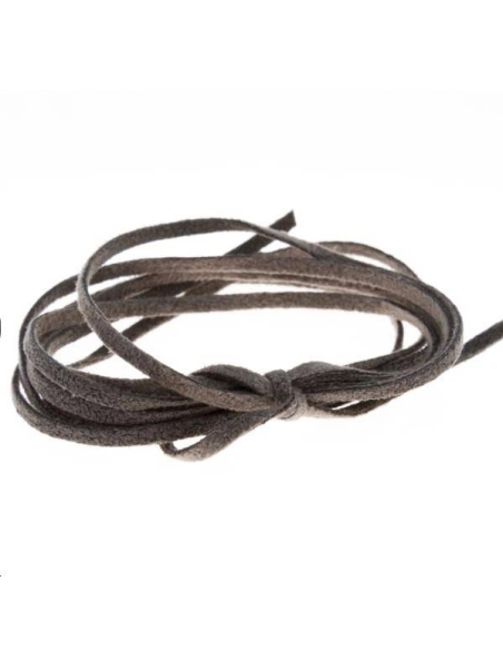 Suédine 2mm taupe  Suédine 2mm- 1 Suédine 2mm taupe  Suédine 2mm- 1