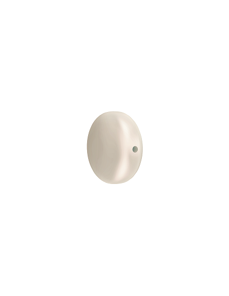 Perle nacrée plate 12mm cream  Perles nacrées plates Swarovski® (5860)- 2 Perle nacrée plate 12mm cream  Perles nacrées plates Swarovski® (5860)- 2