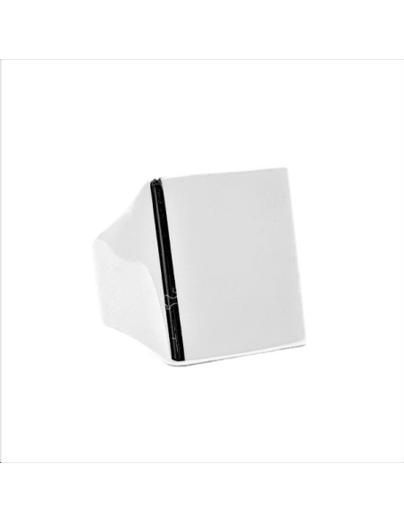 Bague chevalière rectangle 18x20mm  Bagues- 1 Bague chevalière rectangle 18x20mm  Bagues- 1