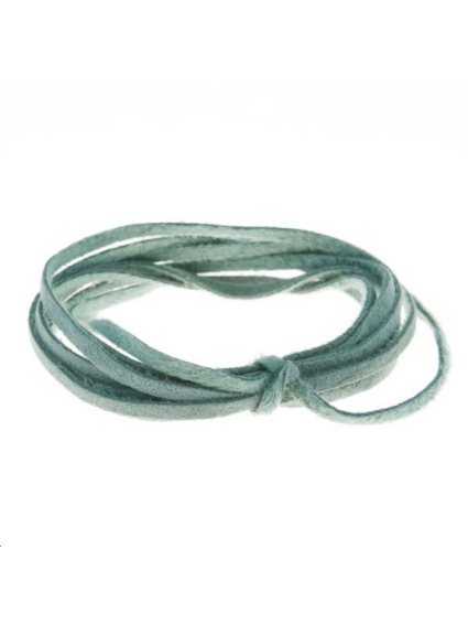 Suédine 2mm turquoise  Suédine 2mm- 1