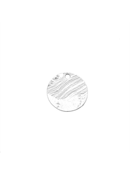 Pendentif disque roc 9mm  Pampilles- 2