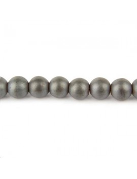 Hématite ronde 10mm Les perles rondes 10-11mm en lot- 1