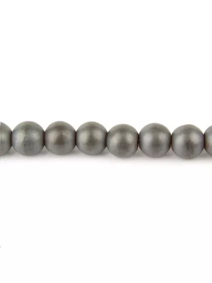 Hématite ronde 10mm  Les perles rondes 10-11mm en lot- 1
