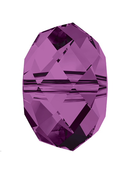 Briolette bead 6mm amethyst   Briolette 6mm- 1