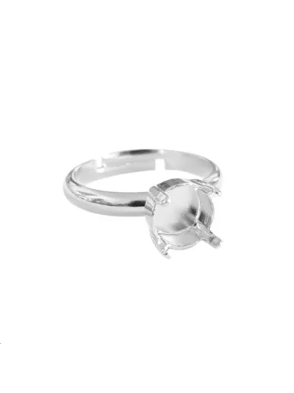 Corps de bague avec sertissure rond  Bagues- 1