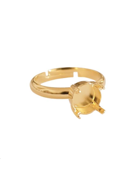 Corps de bague avec sertissure rond  Bagues- 1